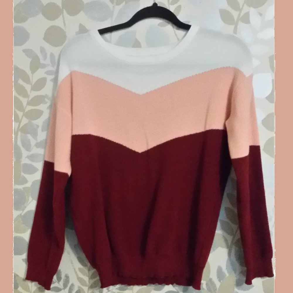 Sweater 3 colors Sz L (NEW)